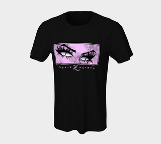 anime eyes short sleeve shirt