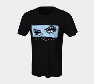 anime eyes short sleeve shirt