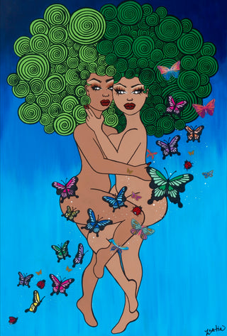 "Grow with me" Canvas Print